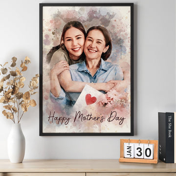 What Is a Watercolor Family Portrait?