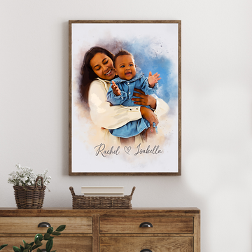 Watercolor vs Line Art Portrait: Which One Is Better for Gifts?