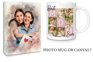 Mother's Day Gift Guide: Compare Photo Mugs and Canvas Prints