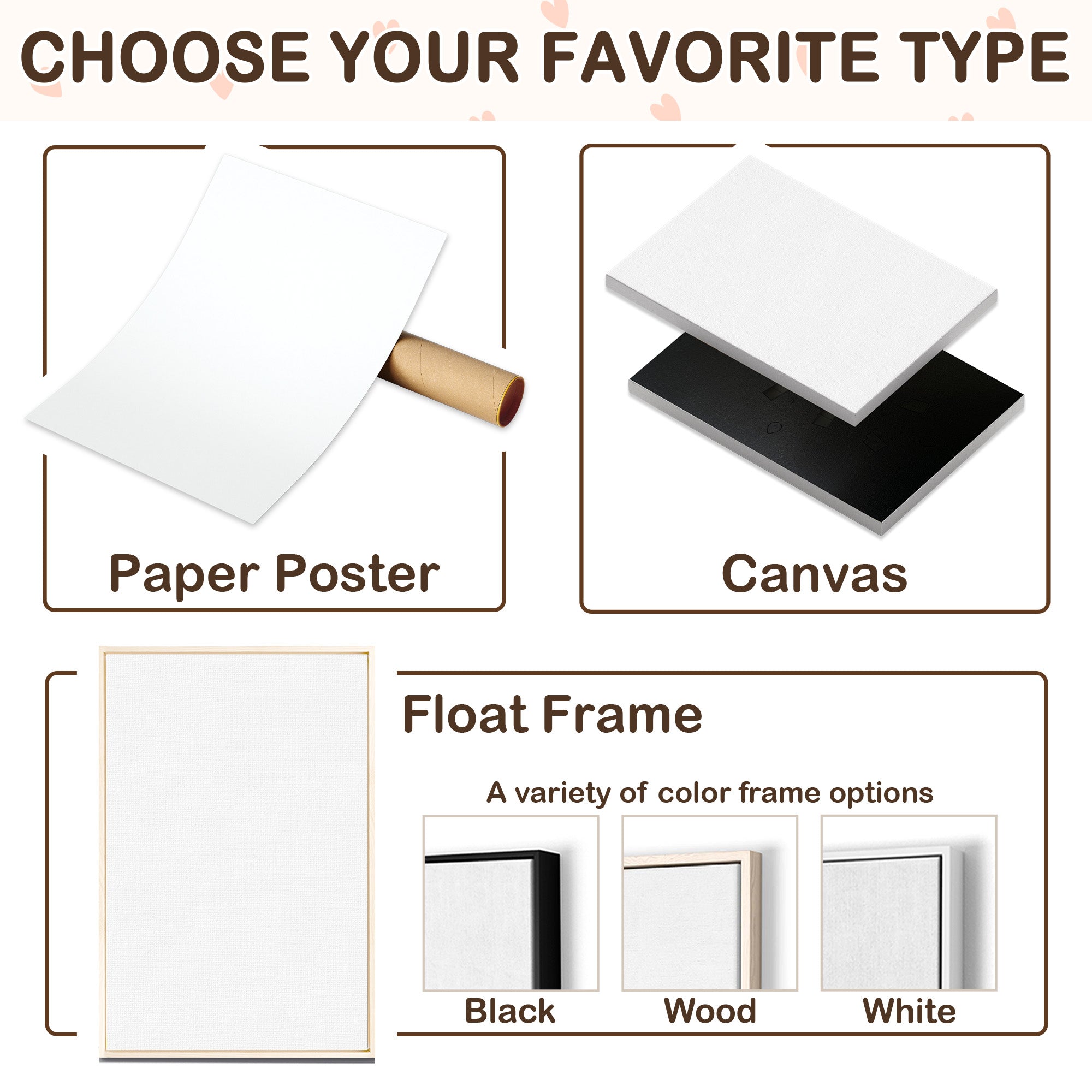 Custom Monogram And Year Personalized Kissing Couple Silhouette Canvas, 6 Photo Collage Unique Wedding Gift for Couple