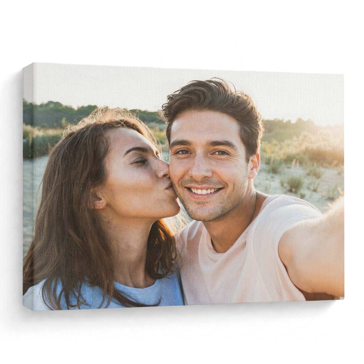 This Is Our Moment - Personalized Photo Canvas from Photo - Romantic Gift for Couples