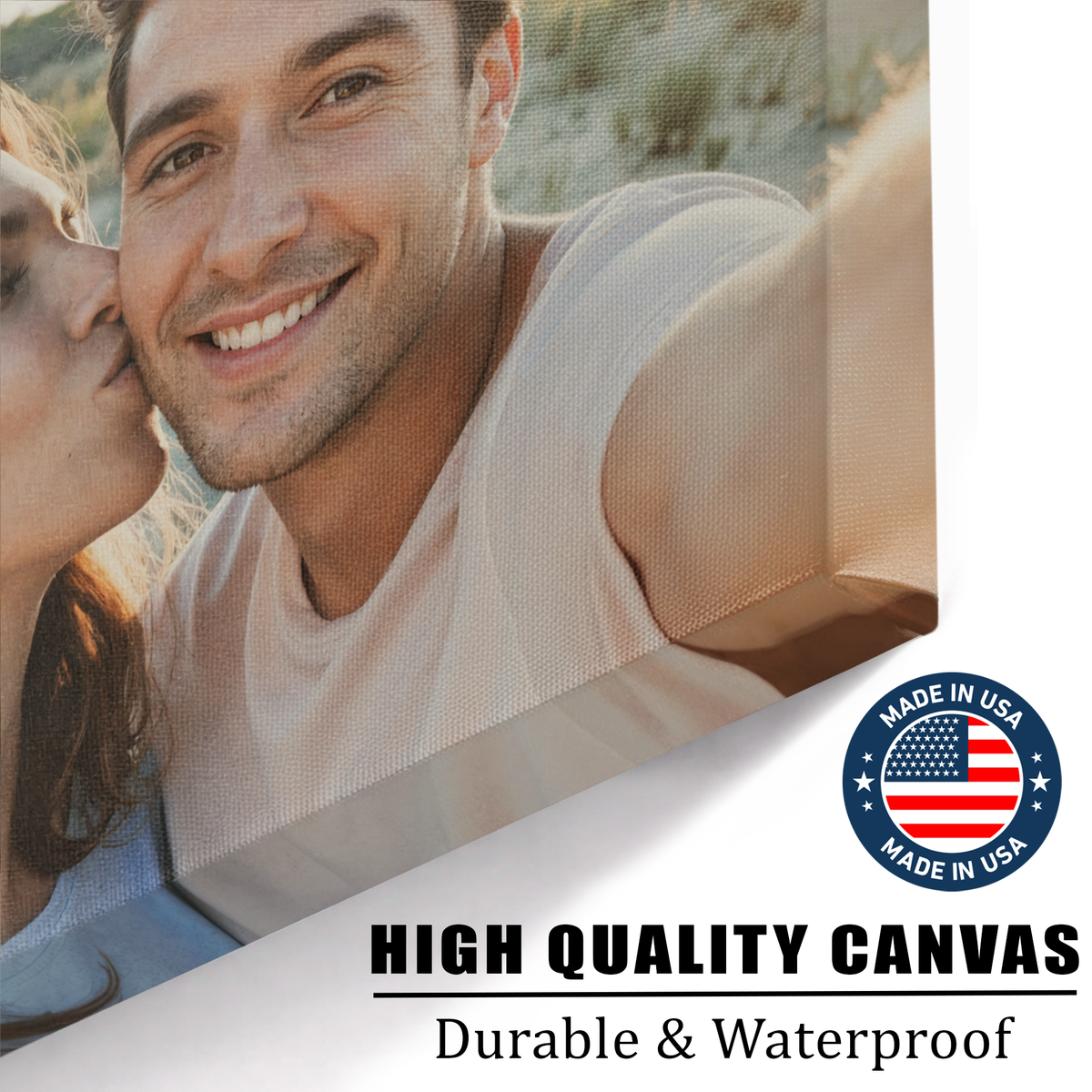 This Is Our Moment - Personalized Photo Canvas from Photo - Romantic Gift for Couples
