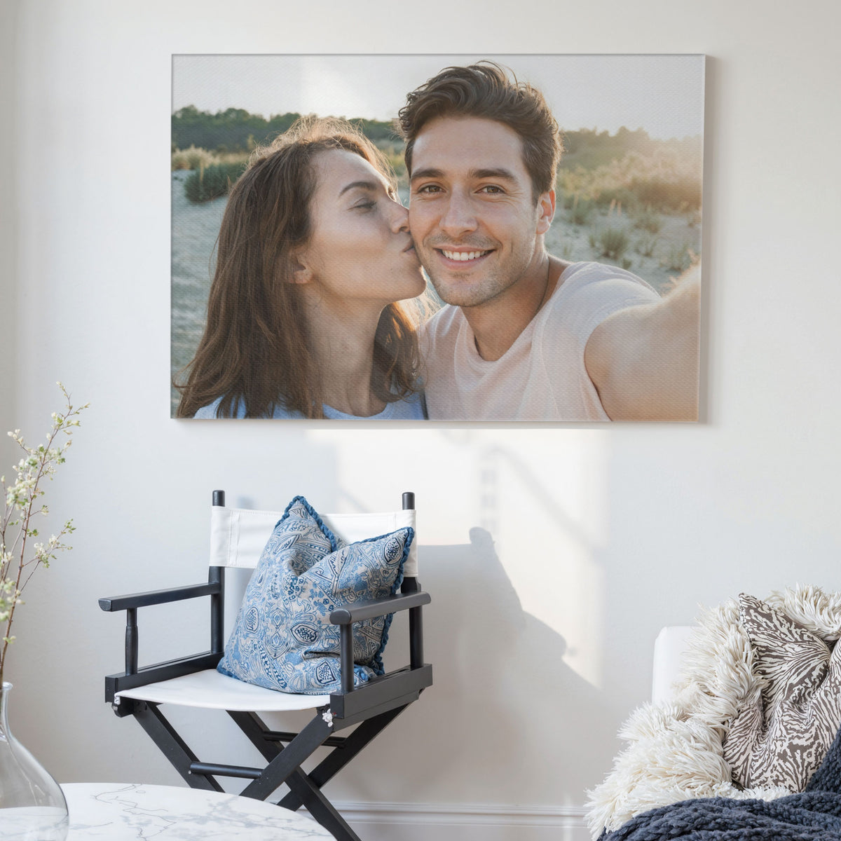 This Is Our Moment - Personalized Photo Canvas from Photo - Romantic Gift for Couples