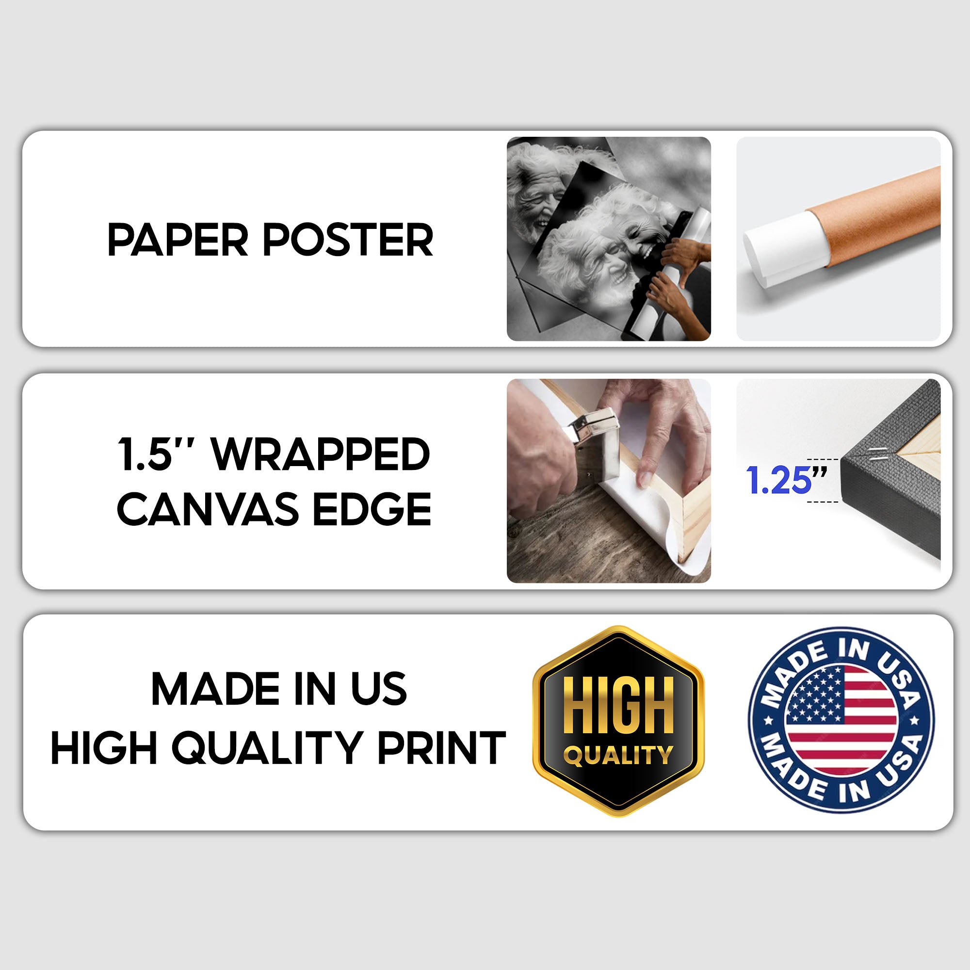 To The World You Are One Person Custom DAD Photo Canvas, Father's Day Gift for Dad from Kids Son Daughter