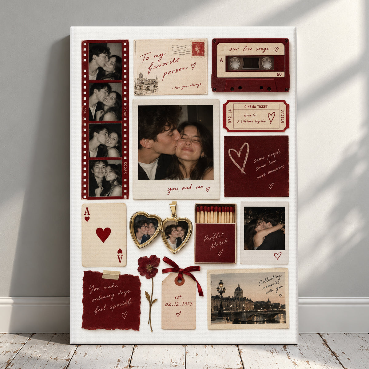 Personalized Canvas Art - Love Canvas Art