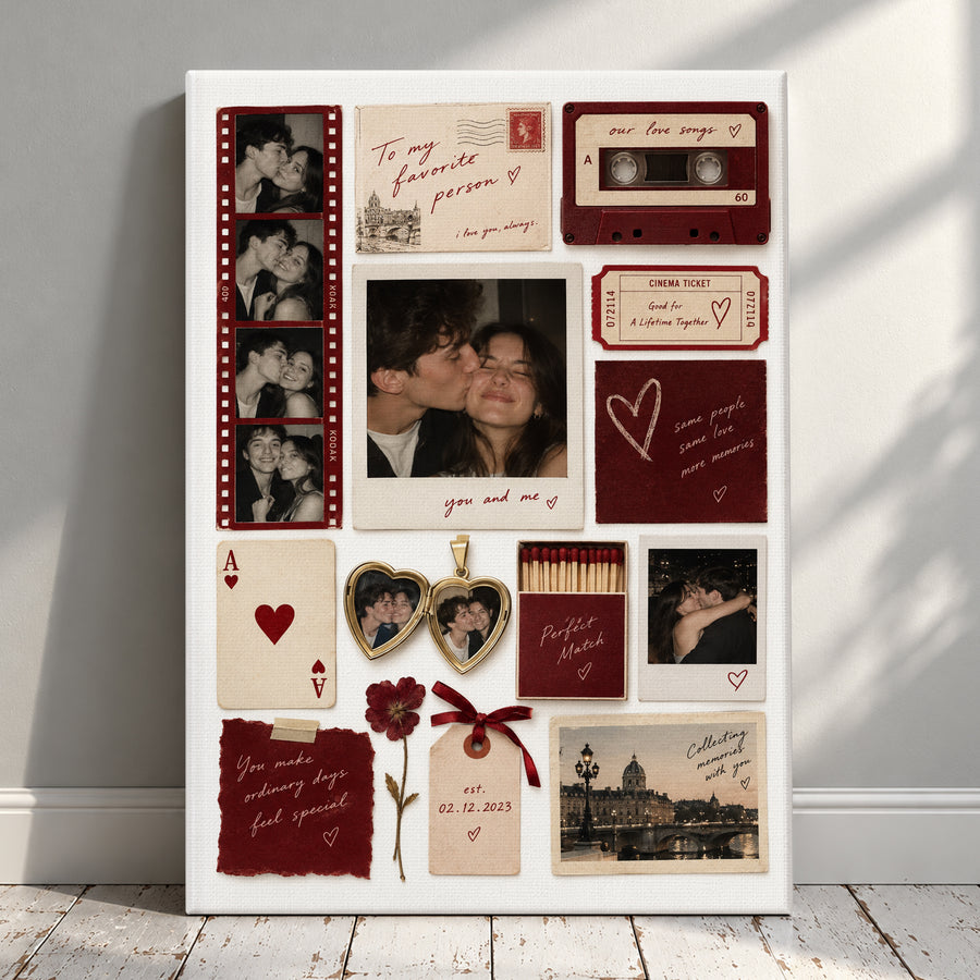 Personalized Canvas Art - Love Canvas Art
