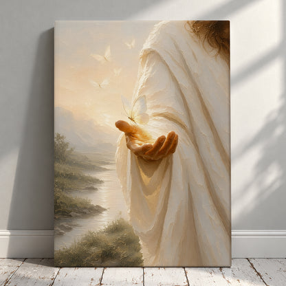 Healing Jesus Canvas Art - Christian Wall Art