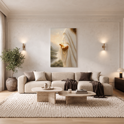 Healing Jesus Canvas Art - Christian Wall Art