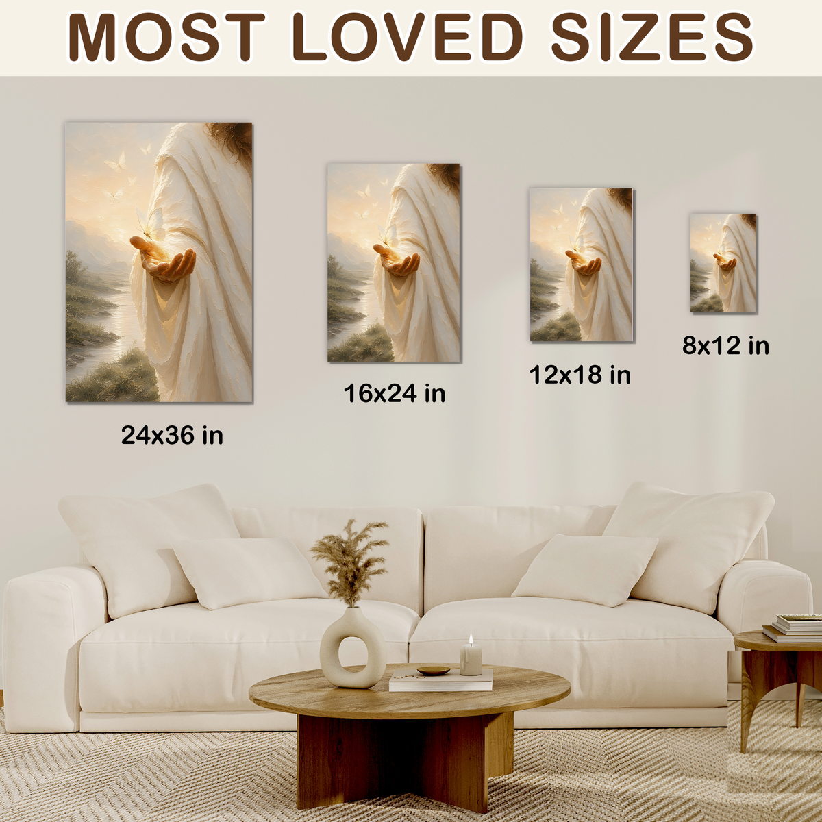 Healing Jesus Canvas Art - Christian Wall Art