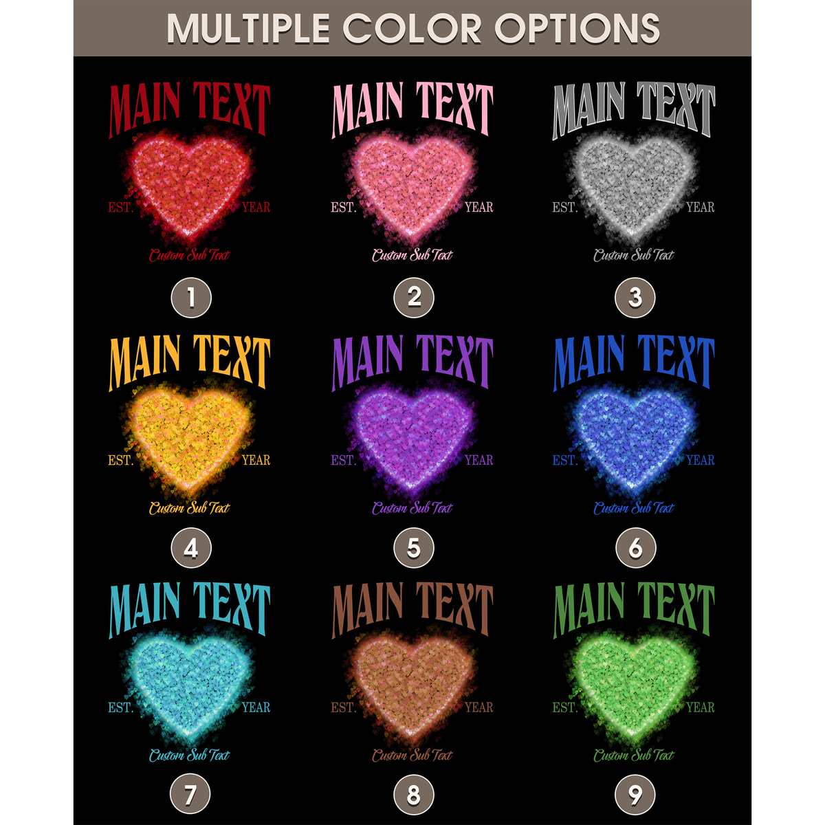 Custom Photo Couple Shirt with Heart & Est. Year - Personalized Photo Shirt