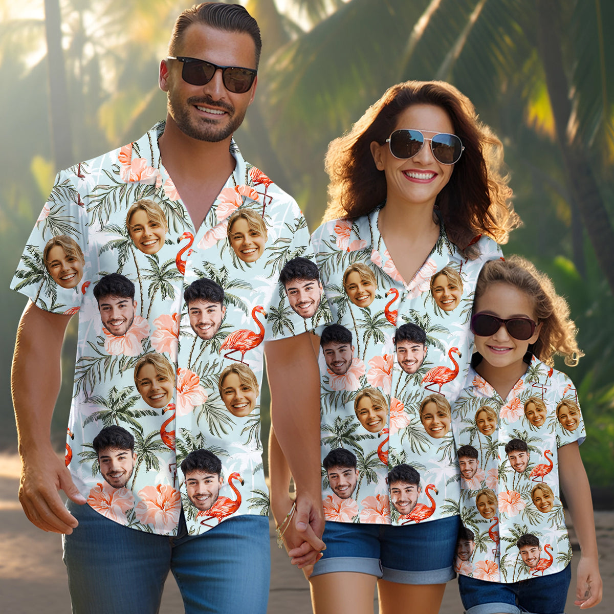 Custom Hawaiian Shirt with Face Photo - Personalized Hawaiian Shirts