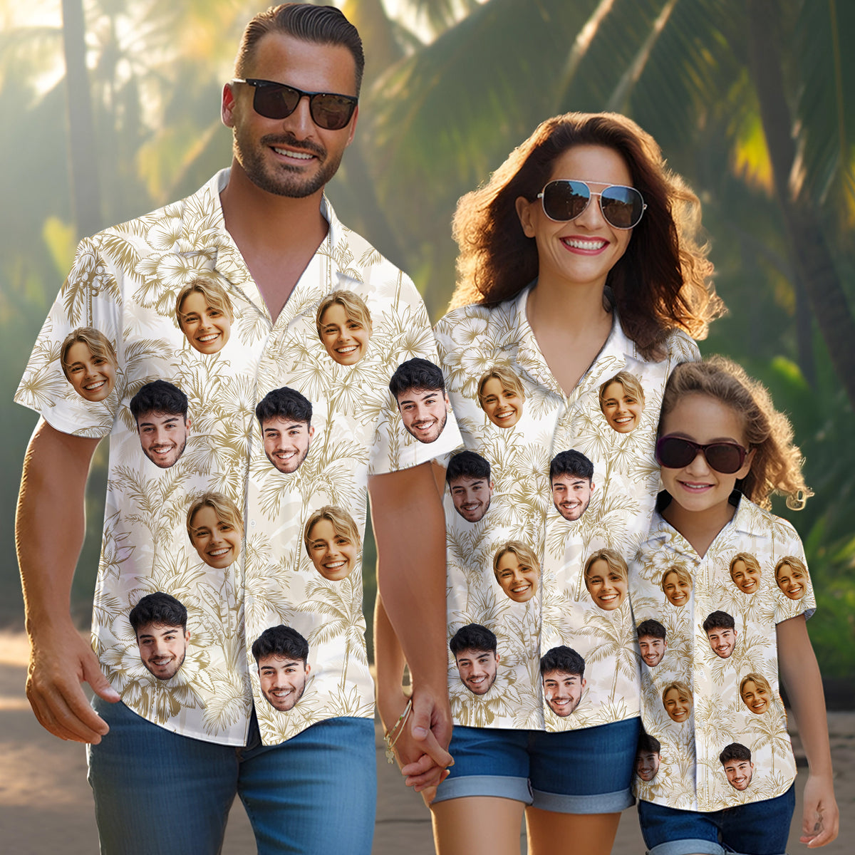 Custom Hawaiian Shirt with Face Photo - Personalized Hawaiian Shirts