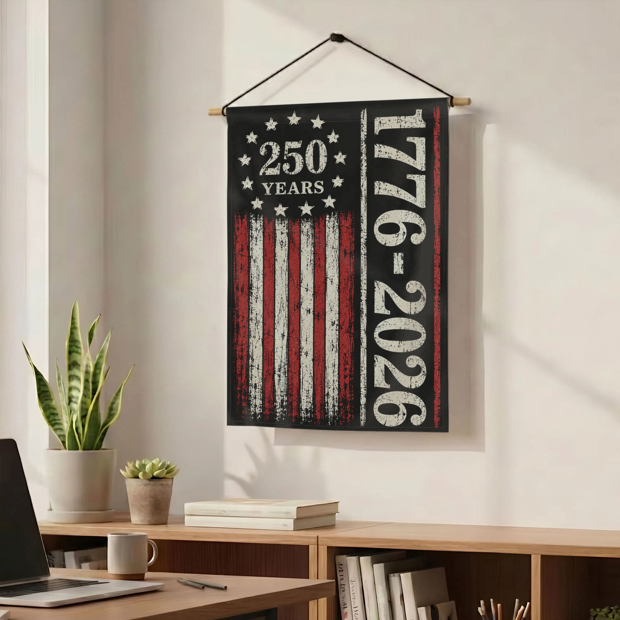 1776-2026 250 Year American Flag - Patriotic Garden Flag - Yard Sign for Outdoor Independence Day Decorations