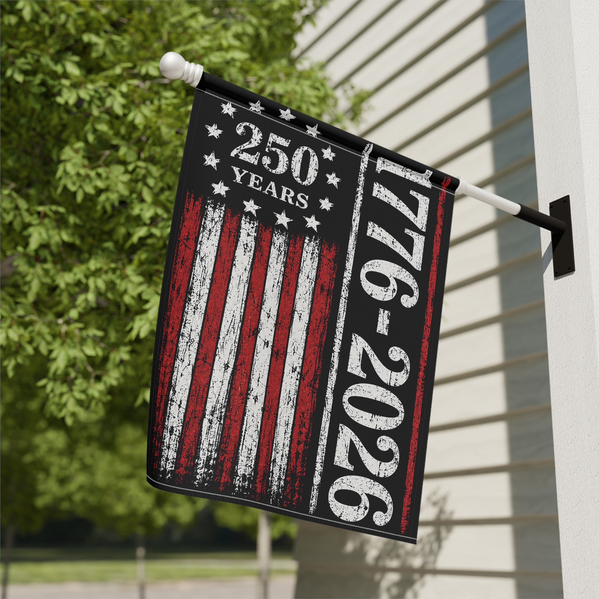 1776-2026 250 Year American Flag - Patriotic Garden Flag - Yard Sign for Outdoor Independence Day Decorations