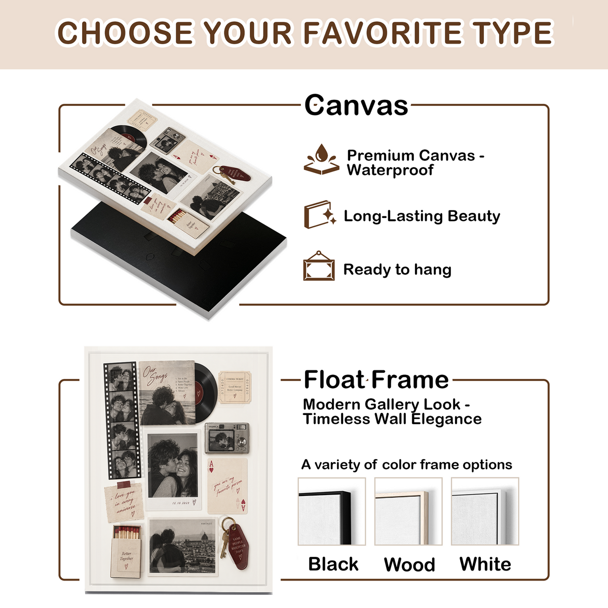 Custom Canvas - Canvas Photo - Photos to Canvas Art