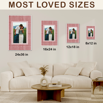 Custom Canvas Prints - Personalized Wall Art for Couples
