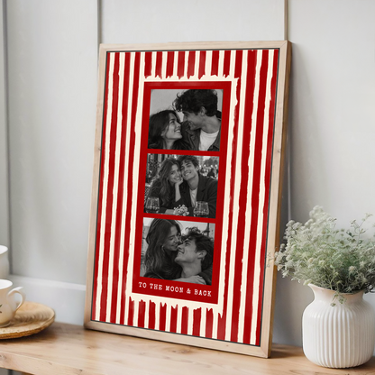 To The Moon & Back - Personalized Canvas Prints - Photos to Canvas Art