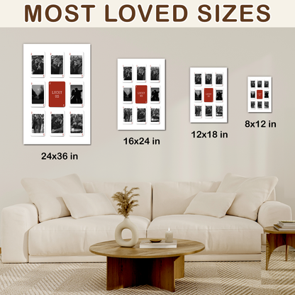 Lucky Us - Custom Canvas Art - Wall Art from Photos