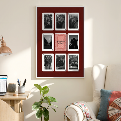How Lucky Are We - Personalized Canvas Wall Art - Love Wall Art