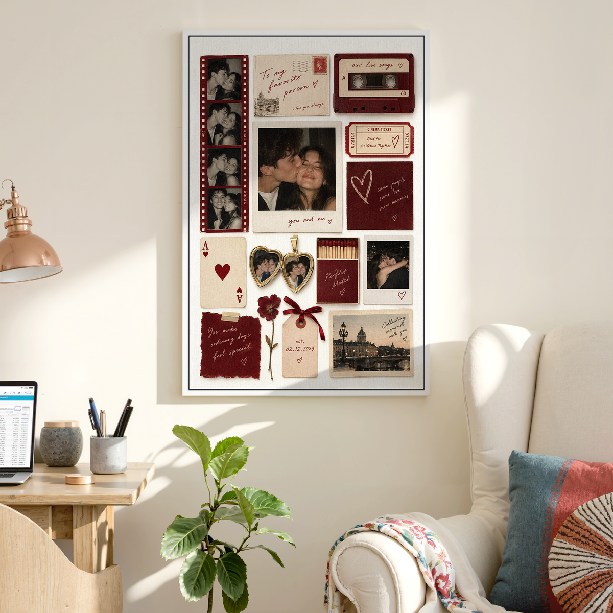 Personalized Canvas Art - Love Canvas Art