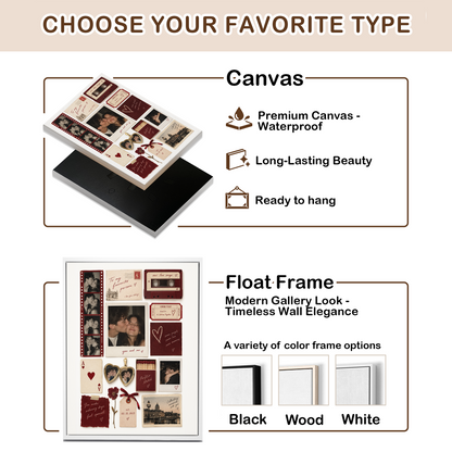 Personalized Canvas Art - Love Canvas Art
