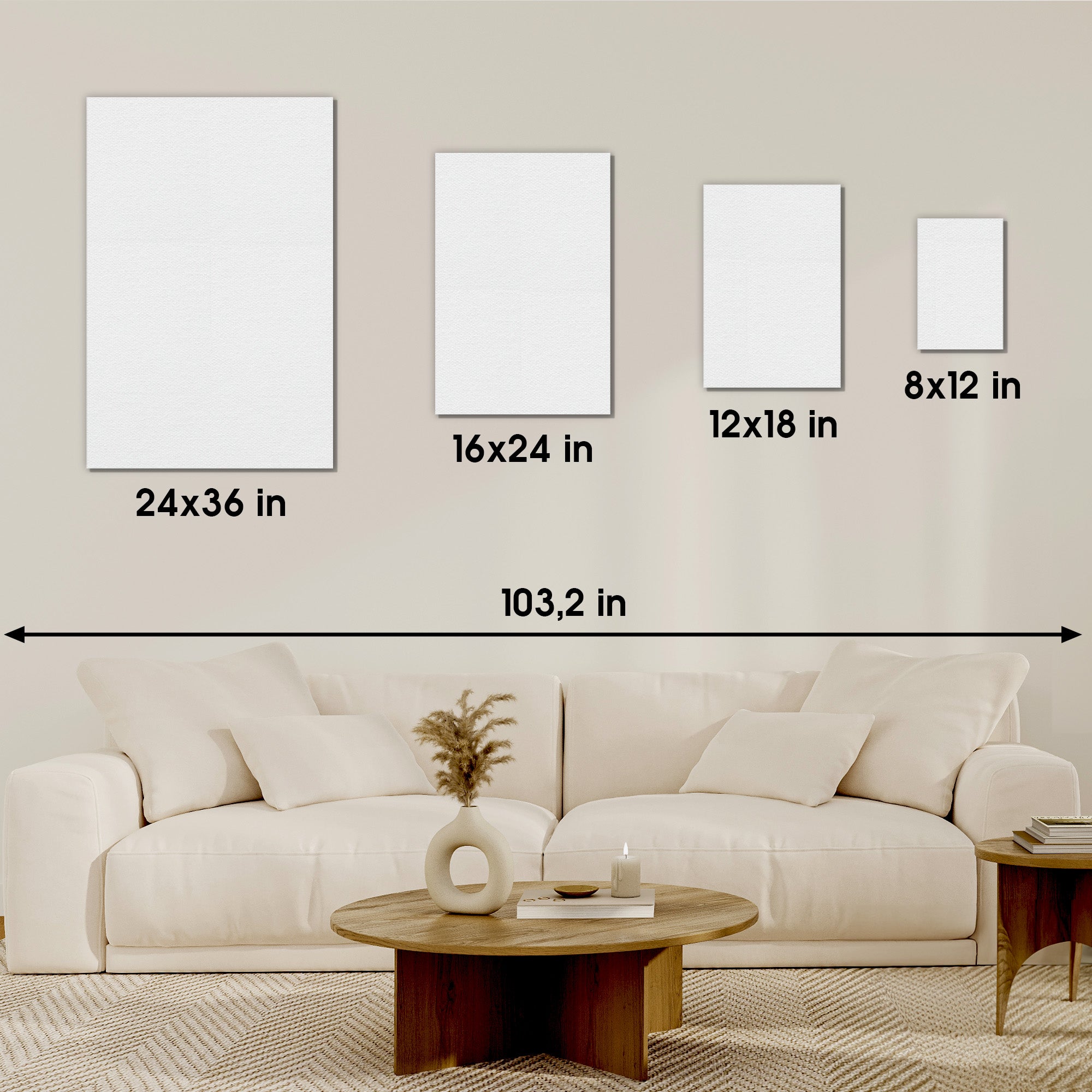 Personalized Photo Collage Canvas for Couples – Custom Wall Art from Your Photos